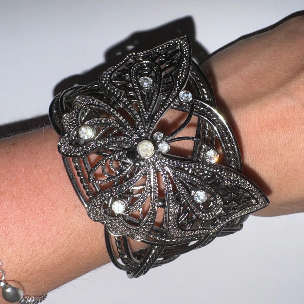 Stunning butterfly cuff